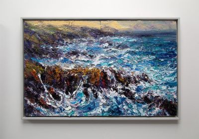 sea swell, strathy point by jonathan shearer