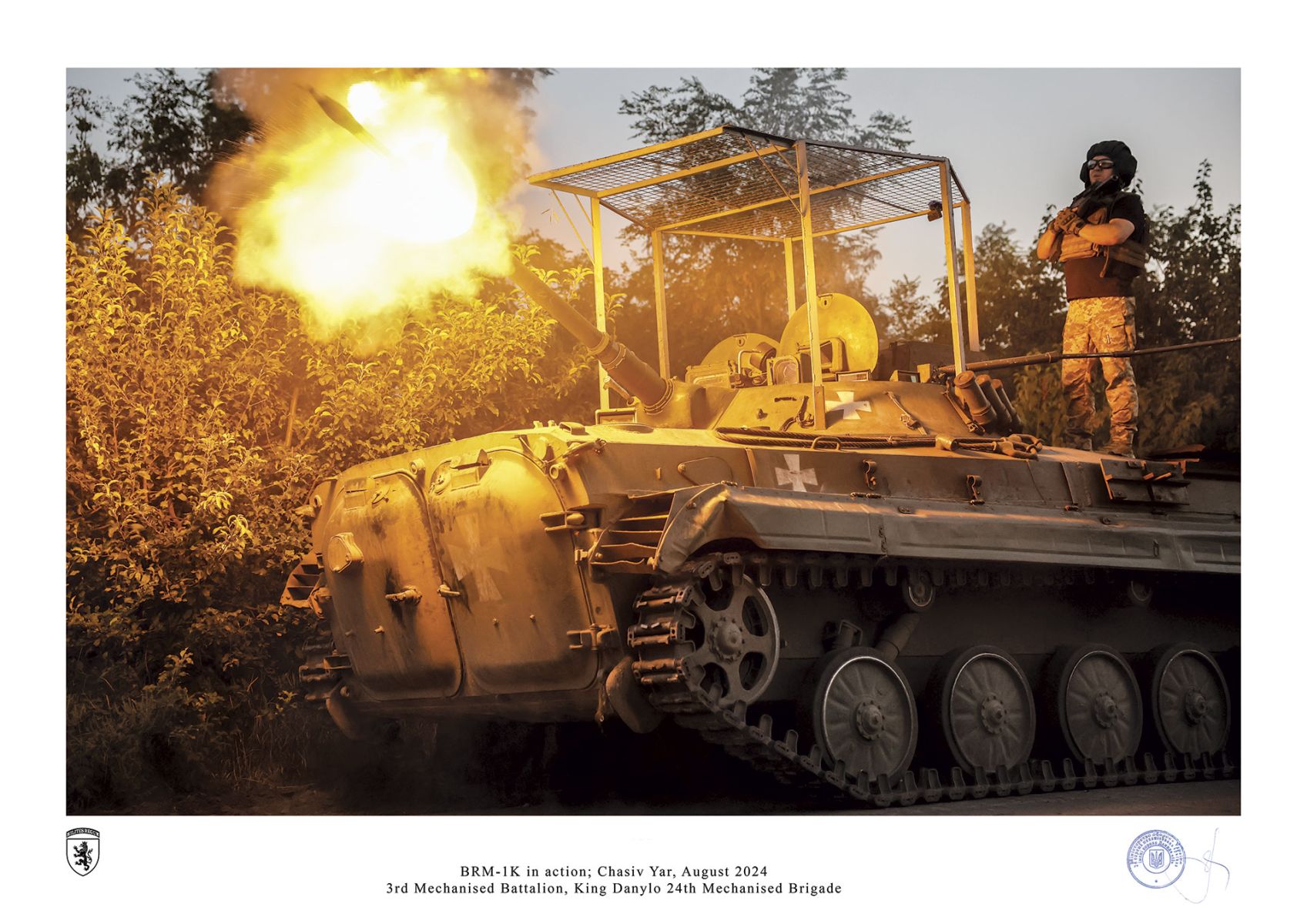 BRM-1K in action; Chasiv Yar, August 2024 by oleg petrasiuk