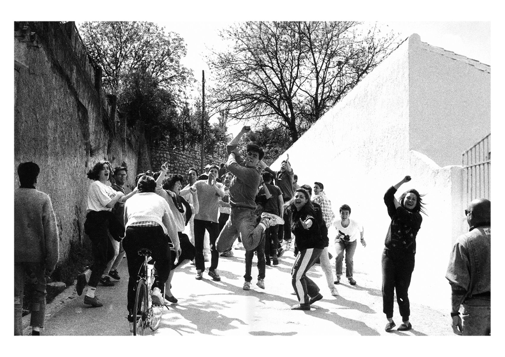 the water riot - victory - granada - spain - 1990 by rab lewin