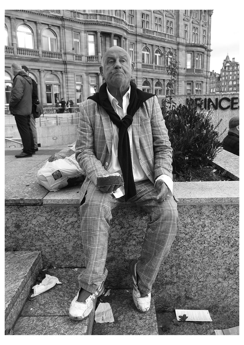 the king of scotland street - graham croan bee by rab lewin