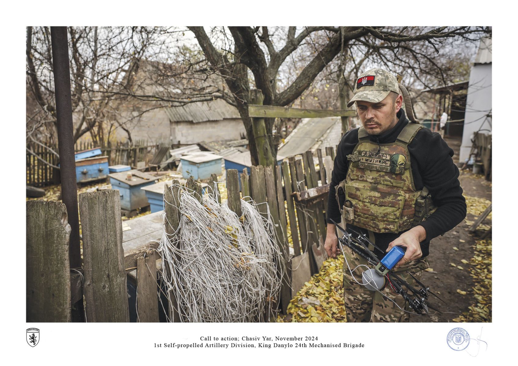 Call to action; Chasiv Yar, November 2024 by oleg petrasiuk