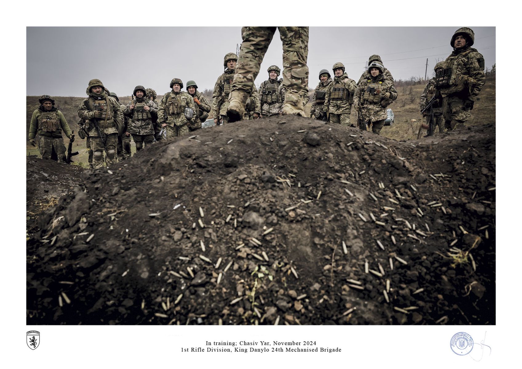 In training; Chasiv Yar, November 2024 by oleg petrasiuk