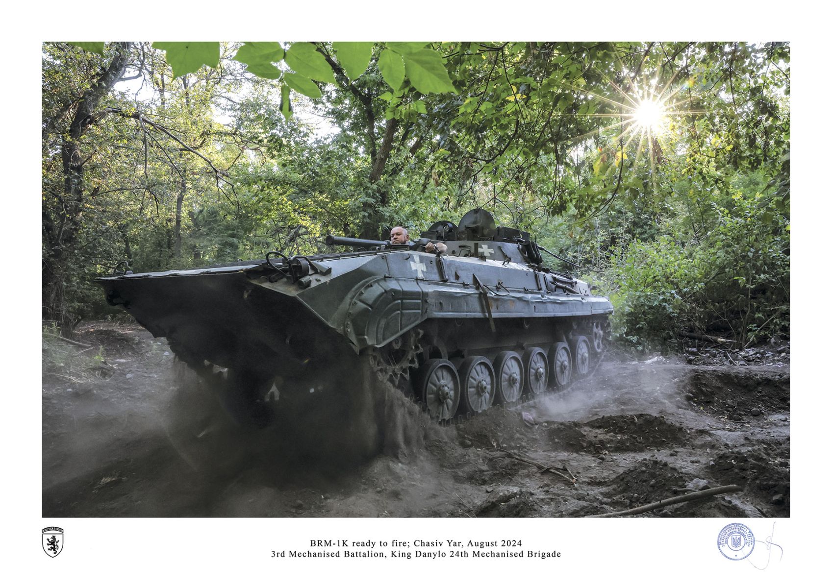 BRM-1K ready to fire; Chasiv Yar, August 2024 by oleg petrasiuk