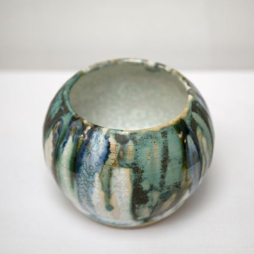 urchin moon jar I by pam matthews