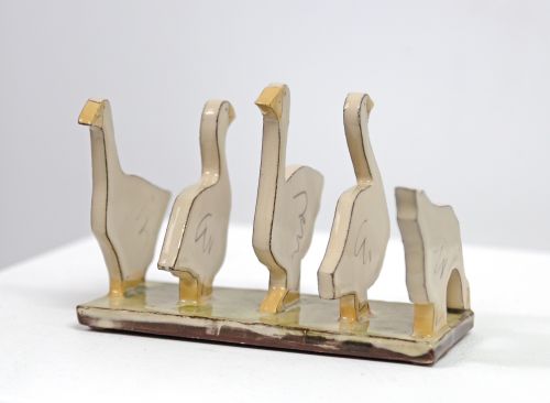 toast rack geese by michelle lowe