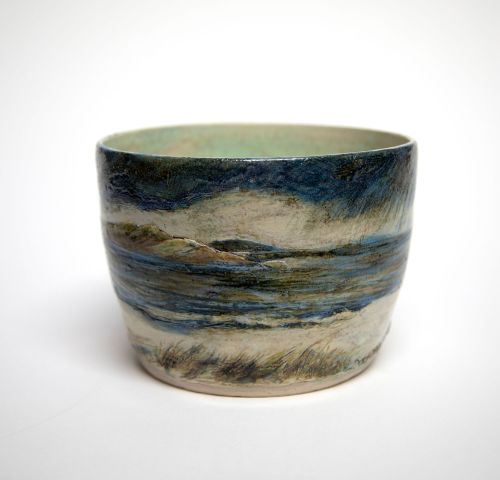 seascape bowl ii by pam matthews