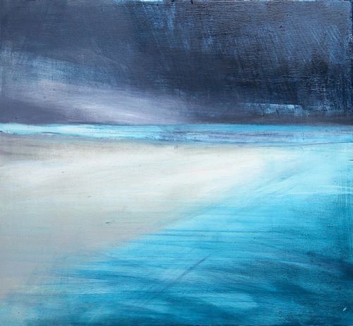 marooned oil painting by helen glassford
