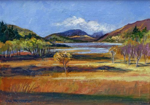 kinlochmoidart towards eigg, from drynie by cara mckinnon crawford