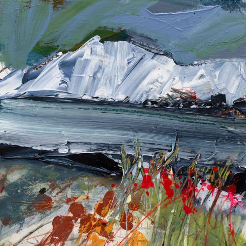 lochside poppies by diane tulloch