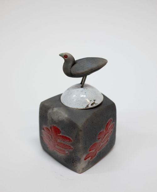 red bird box II by chris barnes