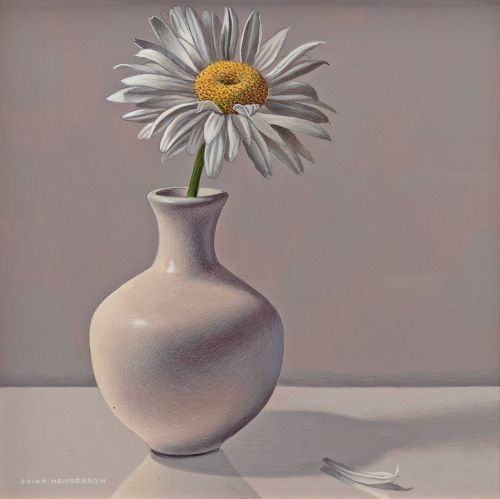 white flower by brian henderson