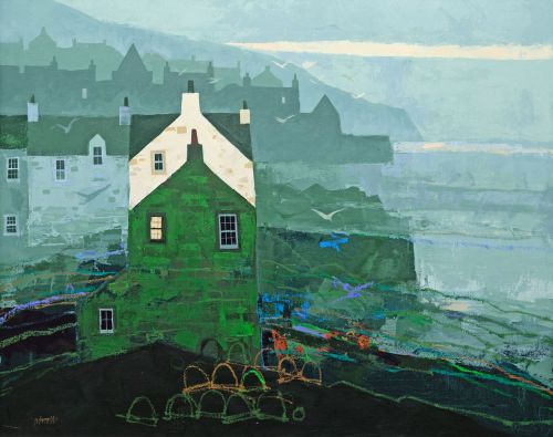 harbour, early morning by george birrell