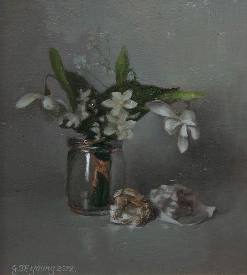 snowdrops and stollen by gavin young