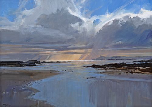 eigg from arisaig by alan b hayman