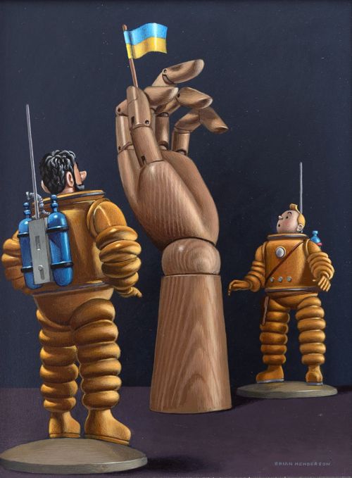 hand and figures by brian henderson