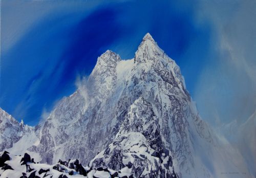 sgurr thearlaich and sgurr alasdair, cuillin, skye by jamie hageman
