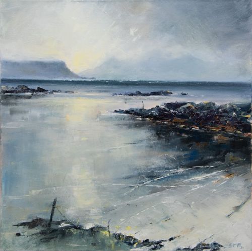 dawn, traigh beaches I by seumas macfarlane
