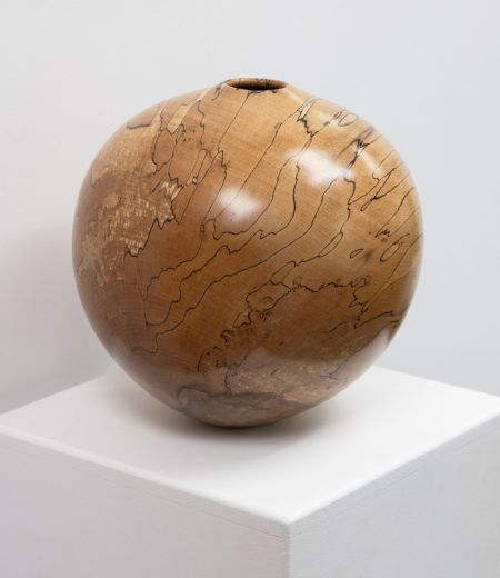spalted beech vessel IV by angus clyne