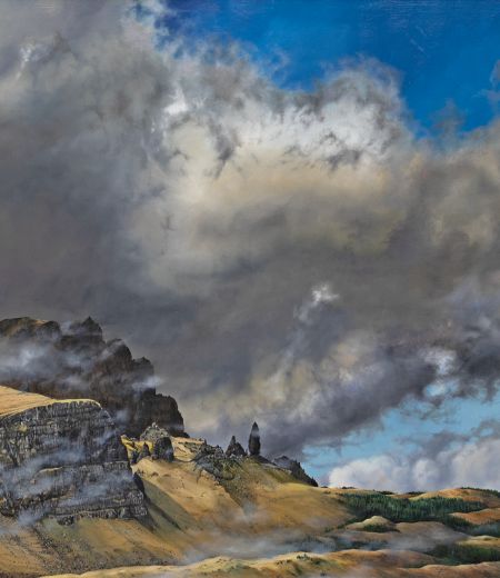 old man of storr by colin woolf