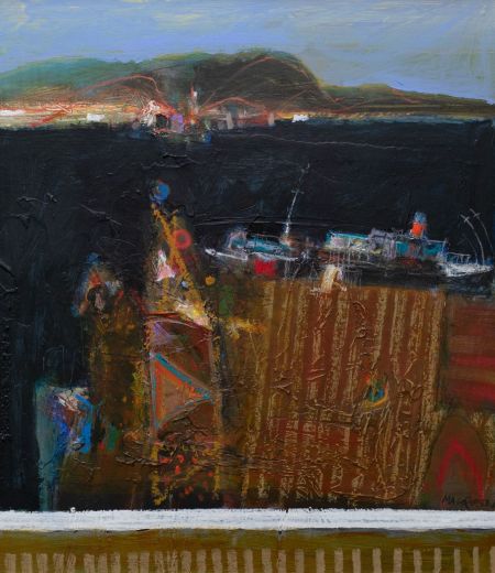 ardnamurchan crossing by artist charles macqueen