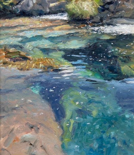 deep green pool by david deamer