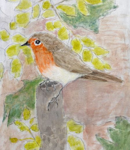 visitor to the allotment by joyce gunn cairns mbe