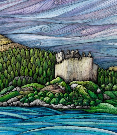 castle tioram by jennifer guest