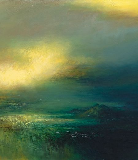 distant green hills by kristie cohen