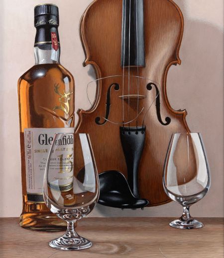 two empty glasses by brian henderson