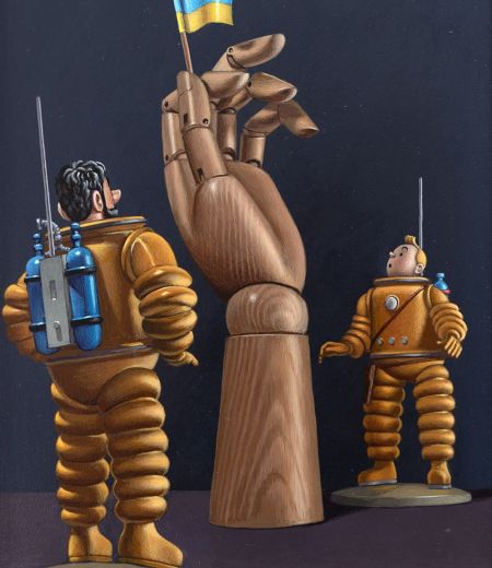 hand and figures by brian henderson