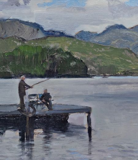 fishing loch morar by kevin day