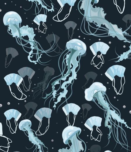 masks or jellyfish | evie caldwell