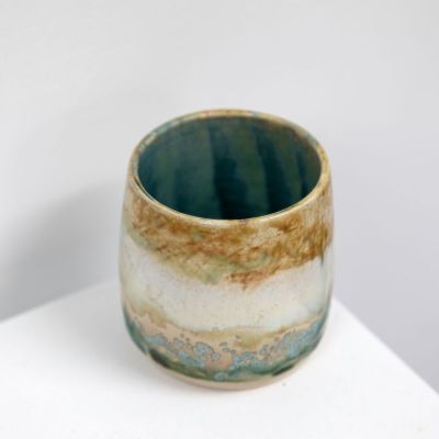 lichen pot by pam matthews