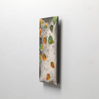 autumn birch III by Helen michie