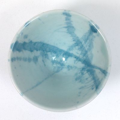 celadon v bowl ii by peter humpherson