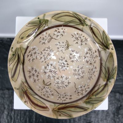 medium wild garlic serving bowl