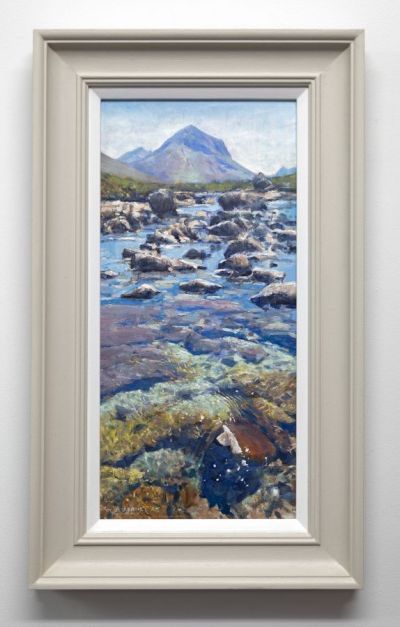 sunlight in the river, skye by david deamer