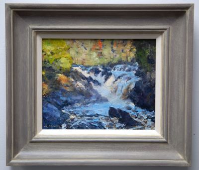 first touch of autumn, rogie falls by david deamer