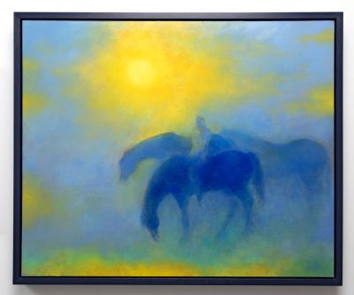 blue horses by kristie cohen