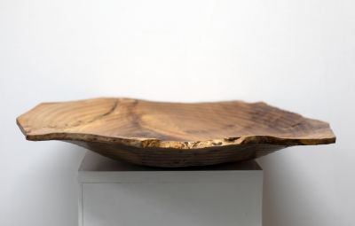 Ribbed Platter, Wych Elm from Fiunary, Morvern | John Hodgson