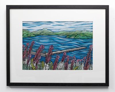 inchmurrin, loch lomond by jennifer guest