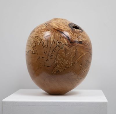 spalted beech vessel I by angus clyne
