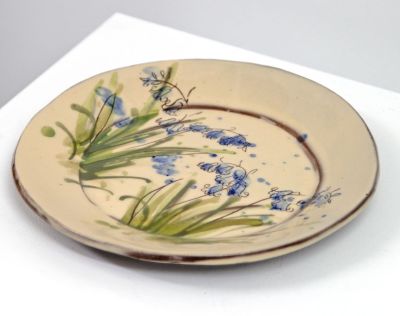 medium bluebell plate by michelle lowe