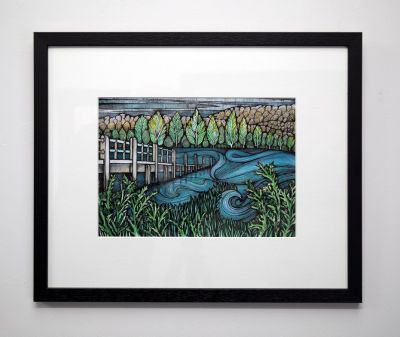 loch shiel pier by jennifer guest