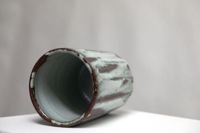 facetted jar by peter humpherson