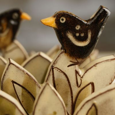 bird pair toast rack by michelle lowe