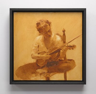 fiddle picking by Andrew Sinclair