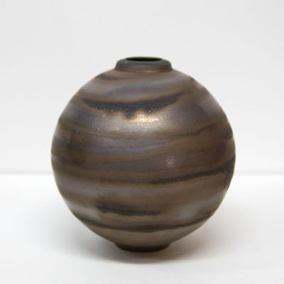 mini moon jar III by tricia thom