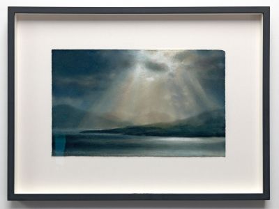 advancing light, a view of loch sunart by matthew draper