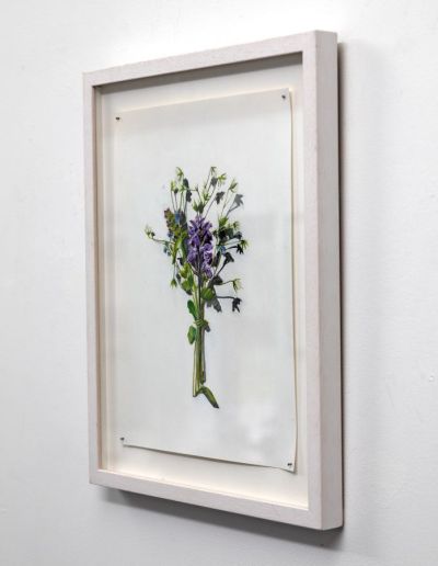 votive offering no.31, purple heath orchid by kirsty lorenz